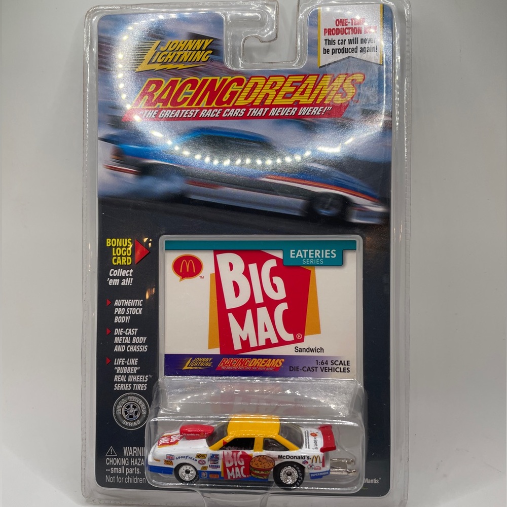 Johnny Lightning Racing Dreams Eateries Series Big Mac NIP